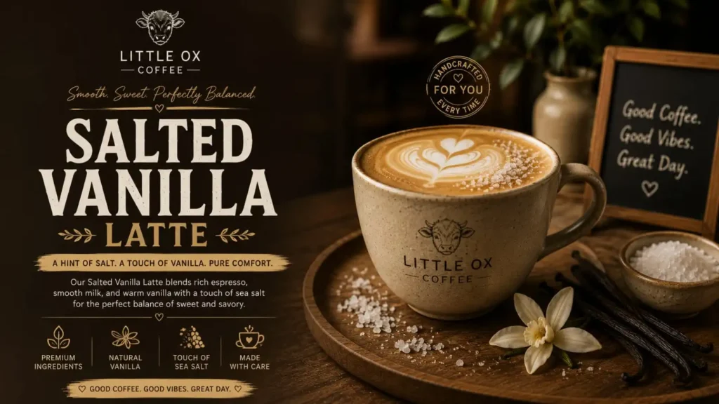 Salted Vanilla Latte