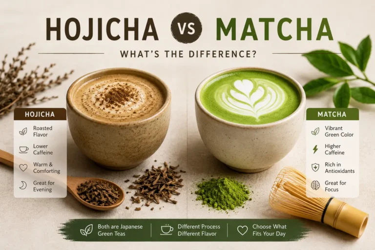 Hojicha vs Matcha What's the Difference