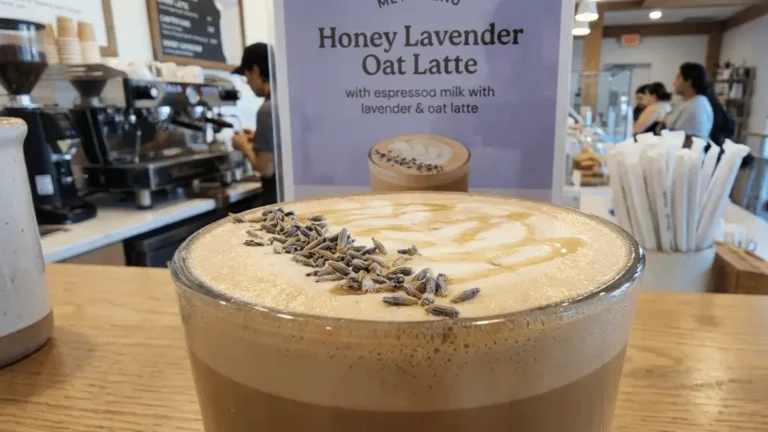 Honey Lavender Oat Latte