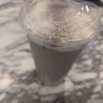 Iced Sea salt vanilla latte